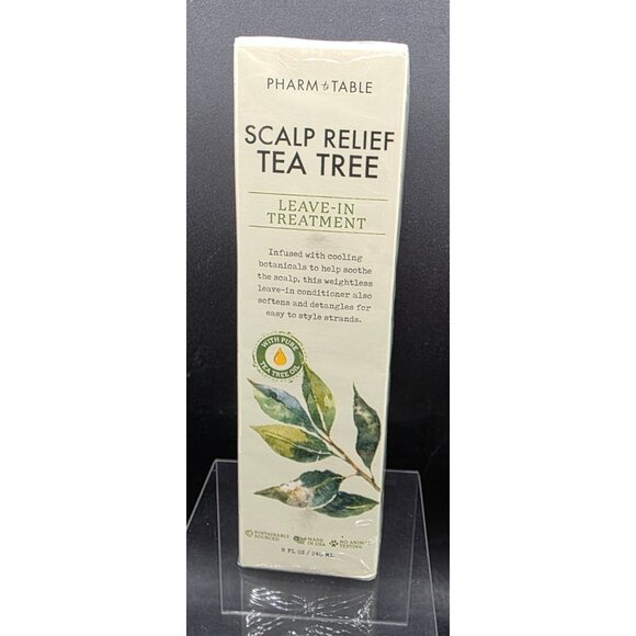 Pharm To Table Scalp Relief Tea Tree Leave-In Treatment 8oz Botanical Soothing - Picture 4 of 8